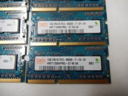 Hynix 6GB (6x1GB) 2Rx16 PC3-8500S DDR3 HMT112S6AFR6C Laptop Memory RAM