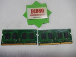 SAMSUNG 2GB (2X1GB) DDR3 1Rx8 PC3-8500S M471B2873FHS Laptop Memory RAM