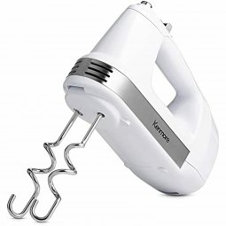 Kenmore 5-Speed Hand Mixer || Blender, 250 Watts, with Beaters, Dough Hooks