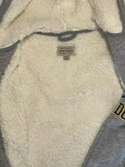 Lucky Brand Boys' Full Zip Graphic Hoodie, GREY HEATHER, M(10||12)