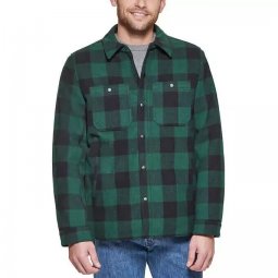 GH Bass & Co Wool Blended Lined Jacket, GREEN, Size 3XL