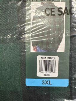 GH Bass & Co Wool Blended Lined Jacket, GREEN, Size 3XL