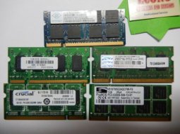 5GB (5x1GB) DDR2  Memory RAM Laptop Mixed Brands