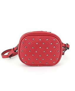 INC International Concepts Quiin Quilted Fanny Pack- MEDIUM RED- One size