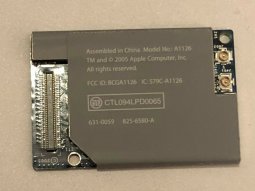 Apple PowerBook G4 A1138 Laptop Wireless WIFI Card 825-6580-A  A1126